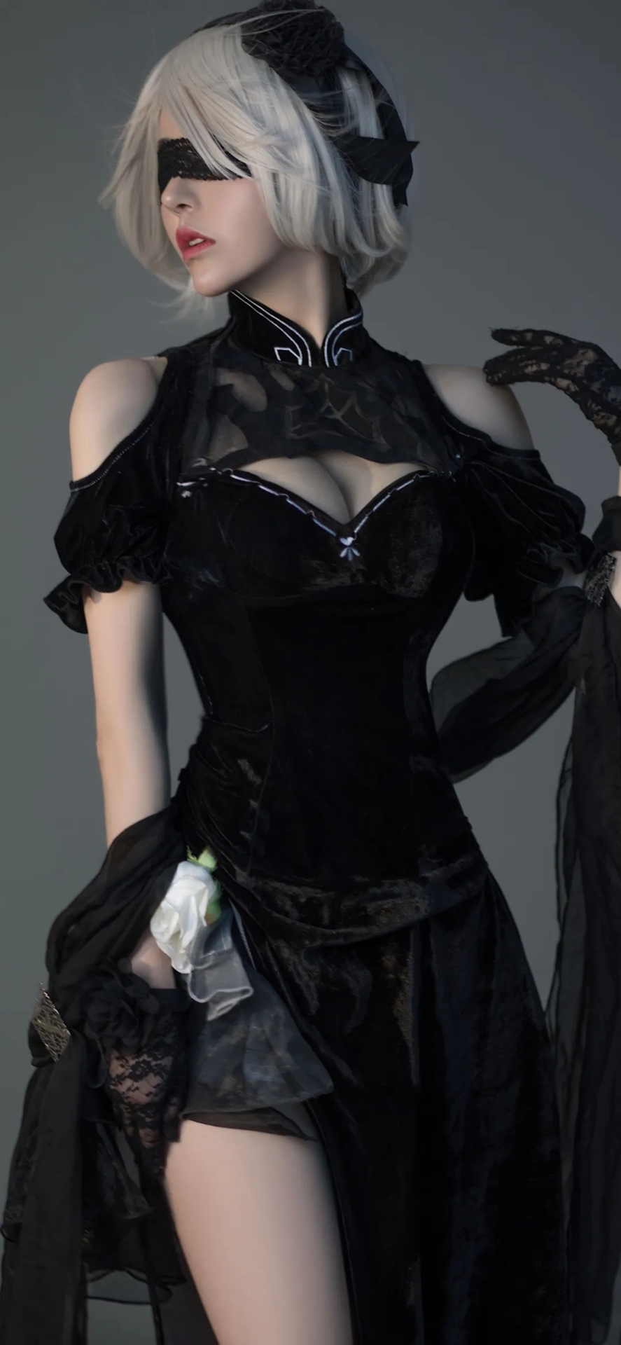 Cosplay 性感的小姐姐微信背景牆圖片