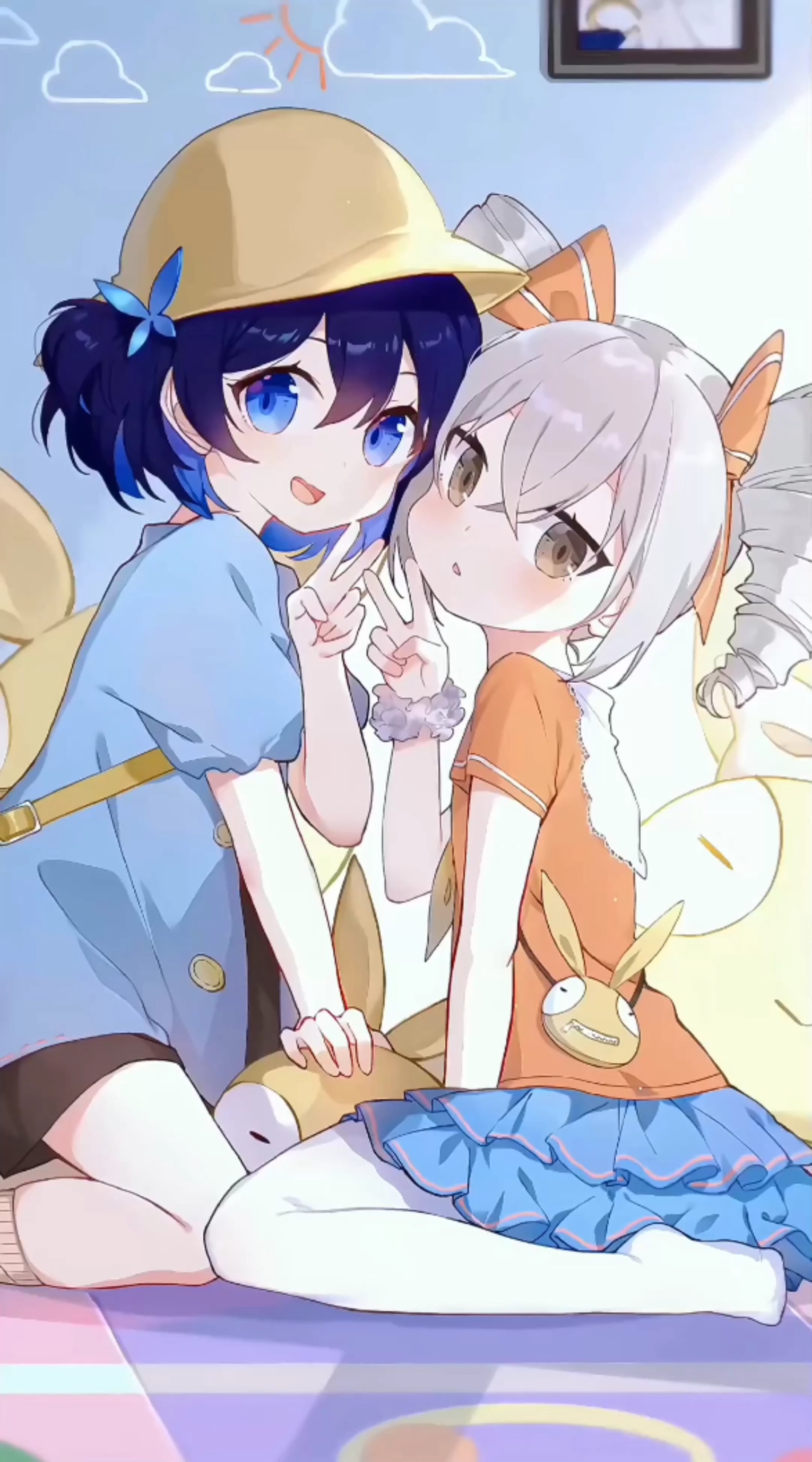 情侶4k二次元壁紙