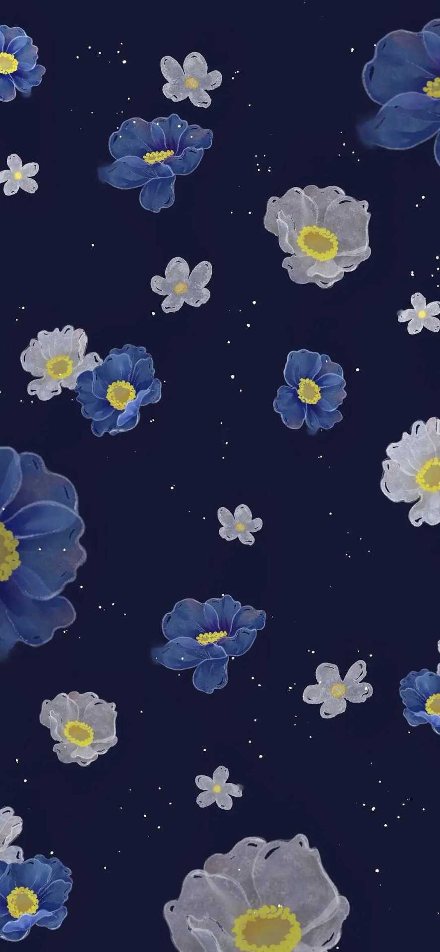 手機背景圖片藍色旋律