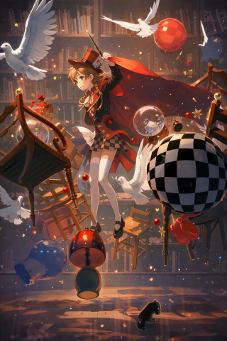 图书馆少女
